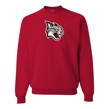Men's  Davidson Wildcats JERZEES NuBlend Crewneck Sweatshirt