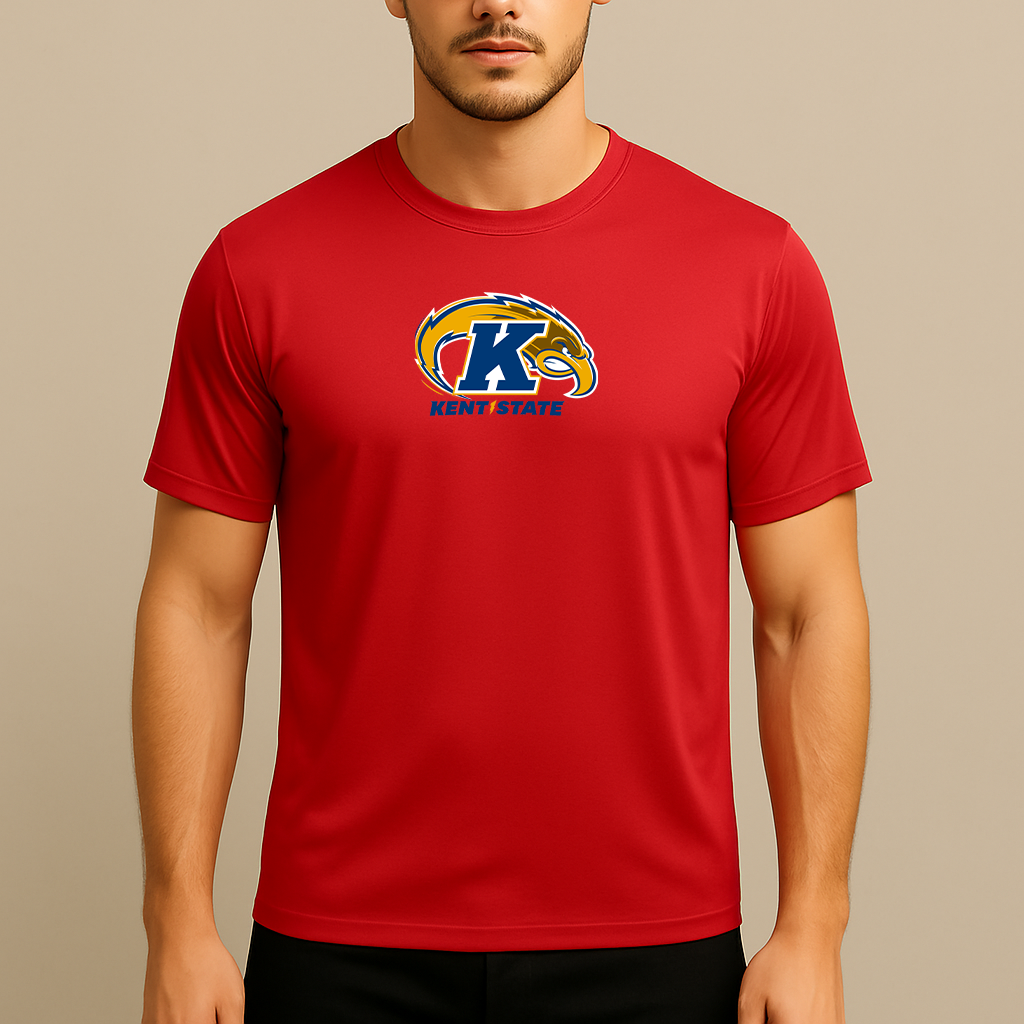 Men's Kent State Golden Flashes Logo Polyester T-Shirt