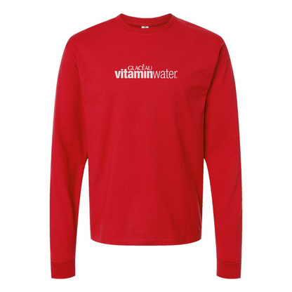 Men's Vitaminwater Logo Cotton Long Sleeve T-Shirt