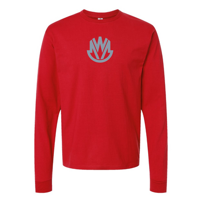 Youth MW Motors Logo Cotton Long Sleeve T-Shirt
