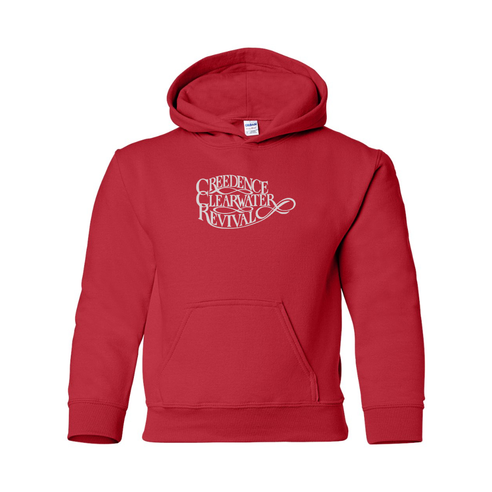 Youth Creedence Clearwater Revival Gildan Heavy Blend  Hooded Sweatshirt