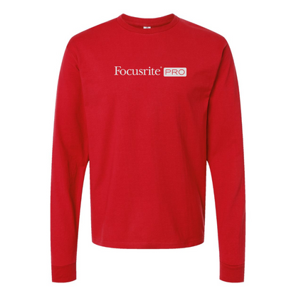 Men's Focusrite Logo Cotton Long Sleeve T-Shirt