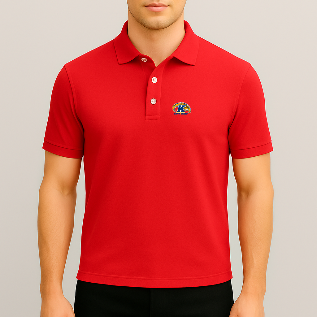 Men's Kent State Golden Flashes Logo Dry Blend Polo