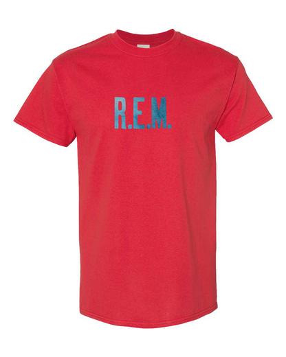 Men's R.E.M. Blue Gildan Heavy Cotton T-Shirt