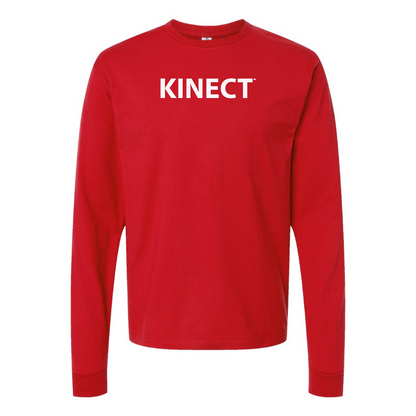 Men's Kinect Logo  Cotton Long Sleeve T-Shirt