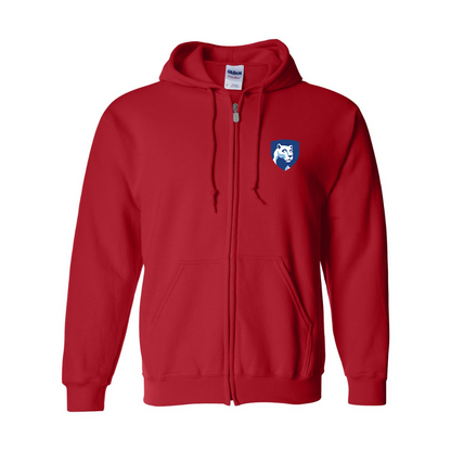 Men's Penn State Symbol Gildan  Heavy Blend Full Zip Hooded Sweatshirt