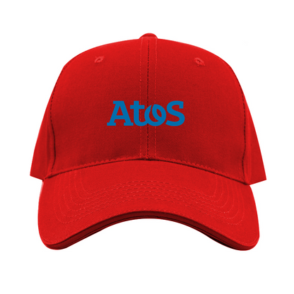 Atos Logo  Dad Baseball Cap Hat