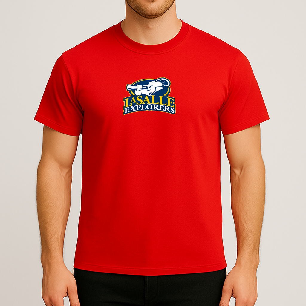 Men's La Salle Explorers Logo Cotton T-Shirt