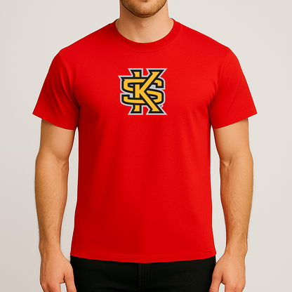 Men's Kennesaw State Owls Logo Cotton T-Shirt
