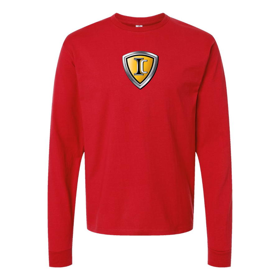 Men's IC Bus  Logo Cotton Long Sleeve T-Shirt