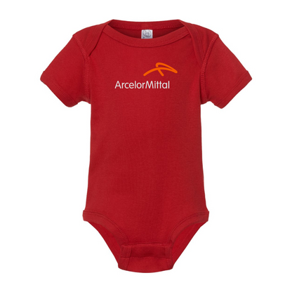 Arcelormittal Logo Baby Onesie Romper