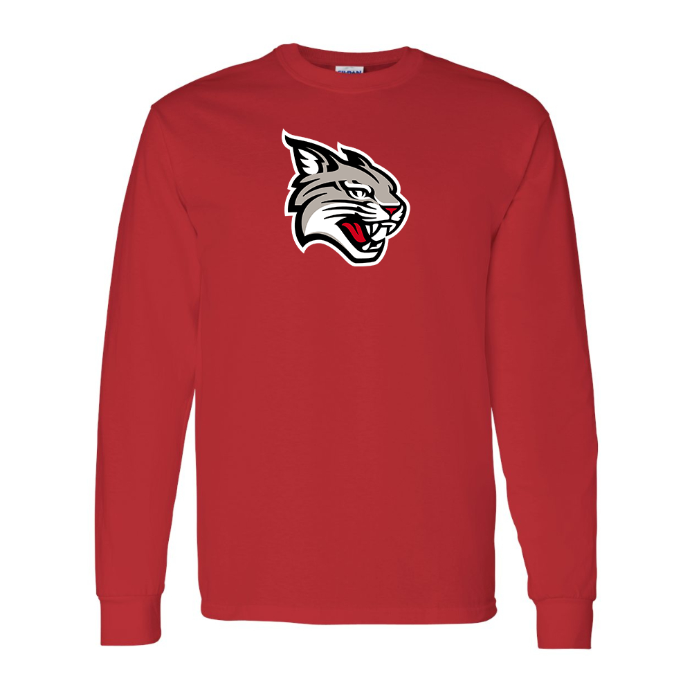 Men's  Davidson Wildcats  Gildan Heavy Cotton Long Sleeve T-Shirt