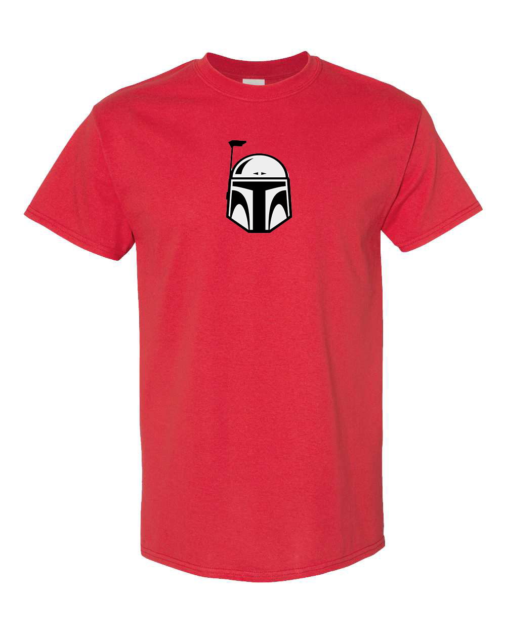 Men's Star Wars Boba Fett Helmet Gildan Heavy Cotton T-Shirt