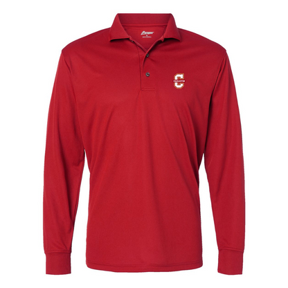 Men's Charleston Cougars Paragon Prescott Long Sleeve Polo