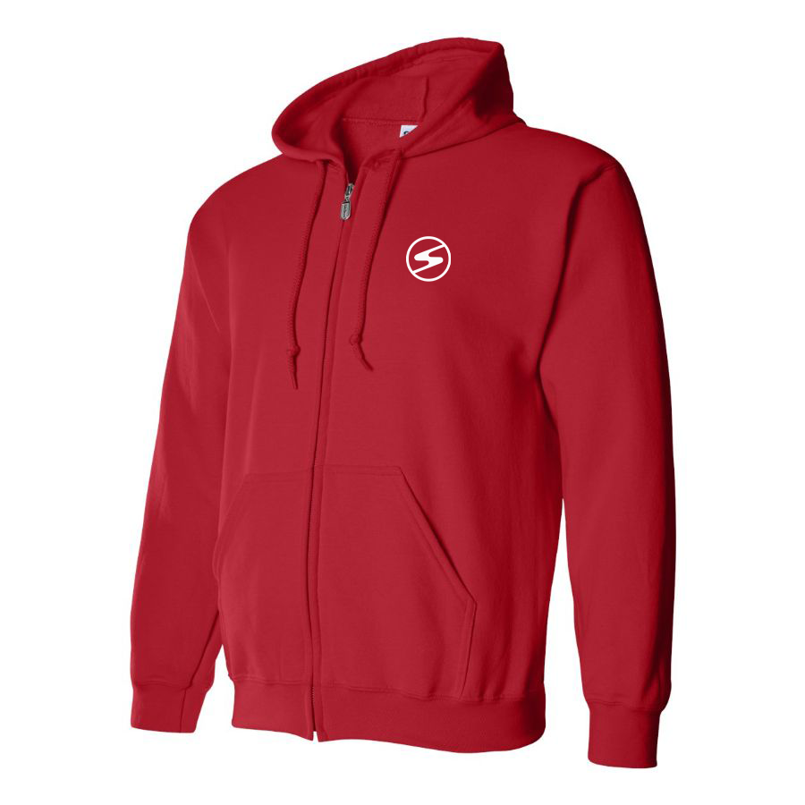 Men's Sachsenring Logo Zipper Hoodie