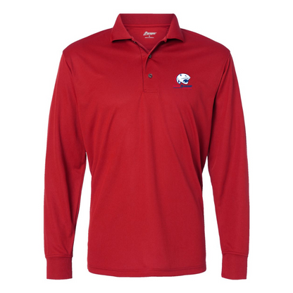 Men's South Alabama Jaguars Logo Paragon Prescott Long Sleeve Polo