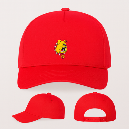 Ferris State Bulldogs Logo Five Panel Twill Snapback Cap