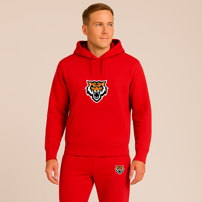 Men's Idaho State Bengals Logo Hoodie Joggers Set