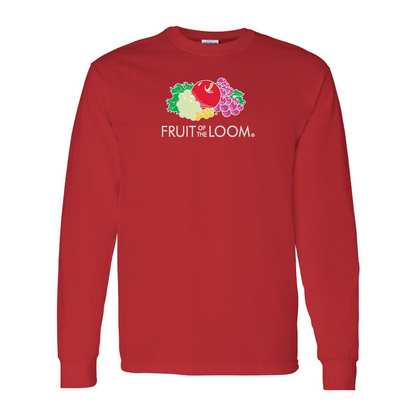 Men's Fruit Of the Loom Gildan Heavy Cotton Long Sleeve T-Shirt