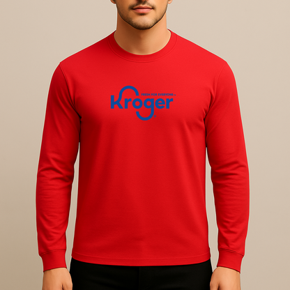 Men's Kroger Logo Long Sleeve T-Shirt