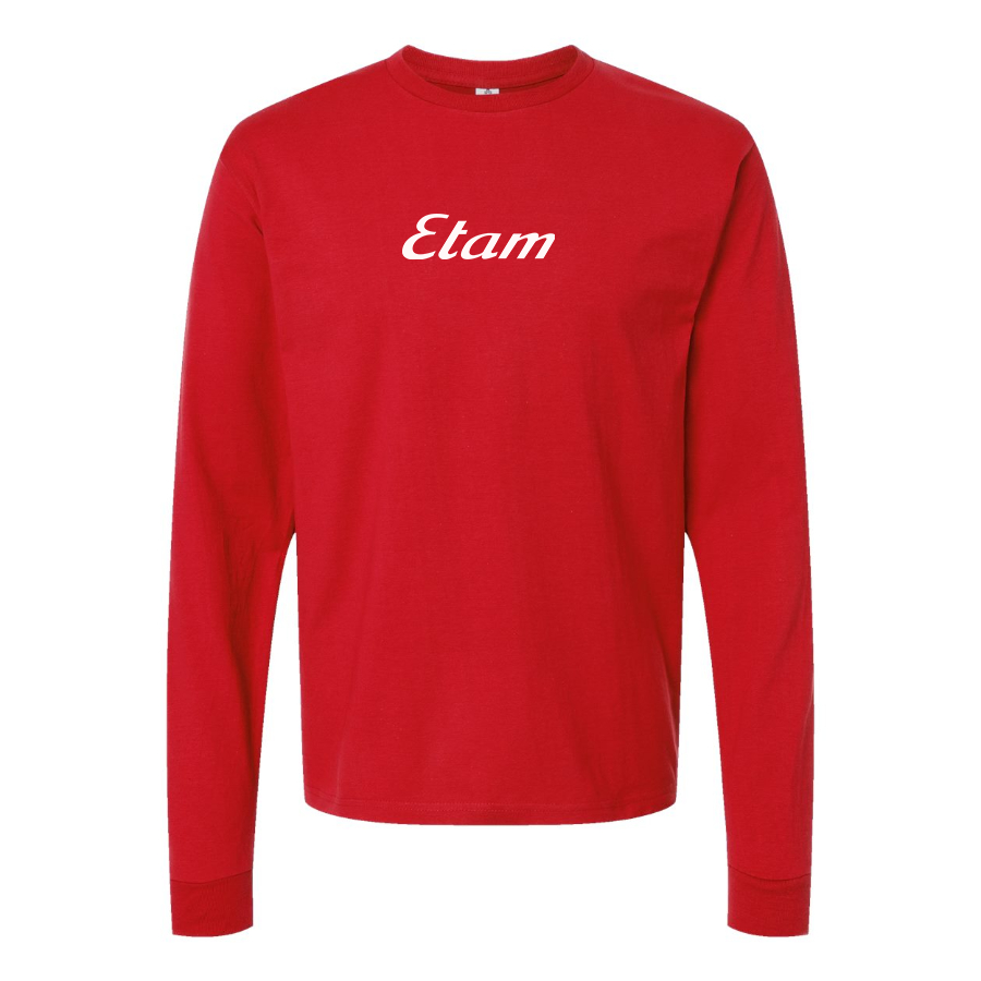 Men's Etam Logo Long Sleeve T-Shirt