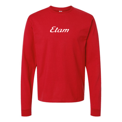Men's Etam Logo Long Sleeve T-Shirt