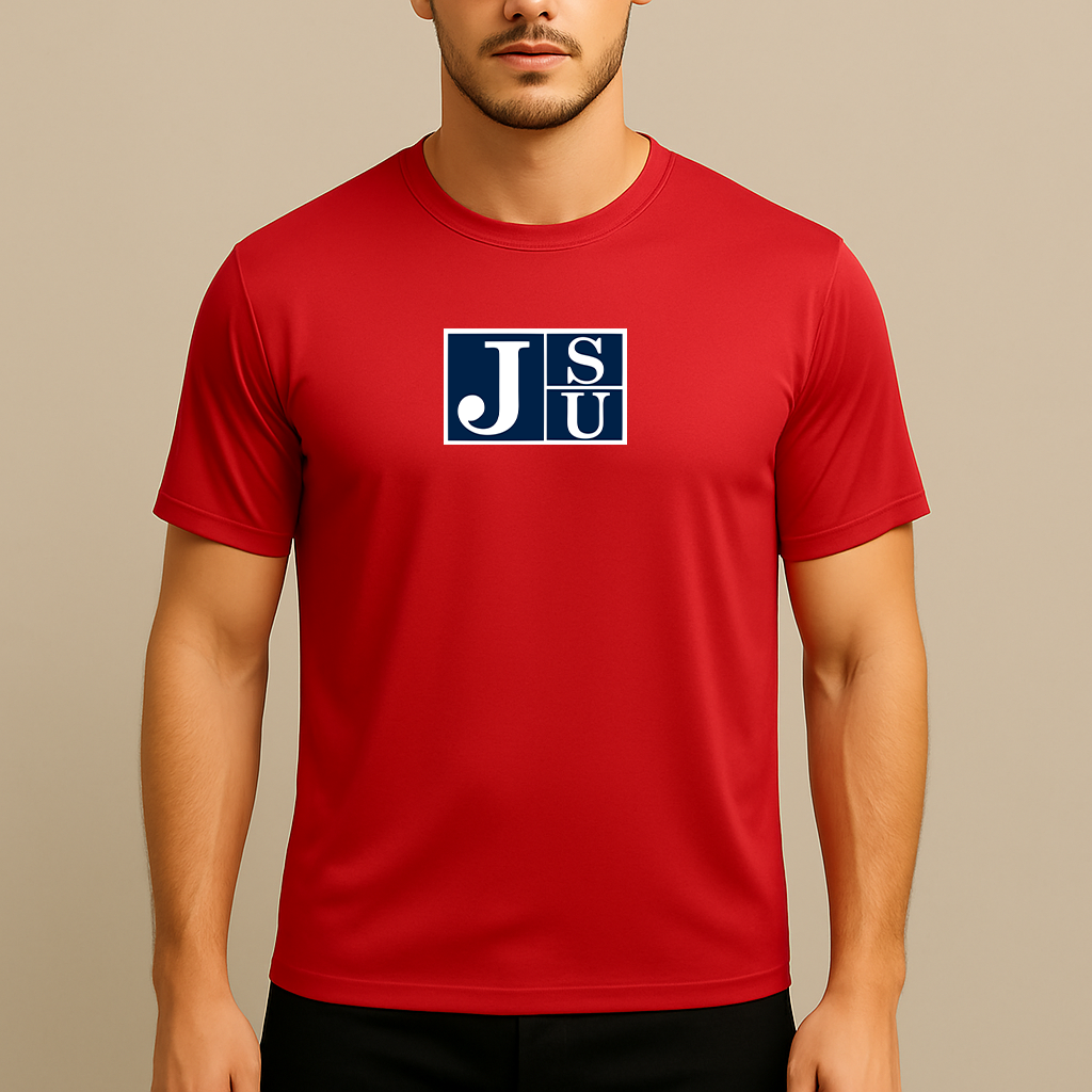 Men's Jackson State Tigers Logo Polyester T-Shirt