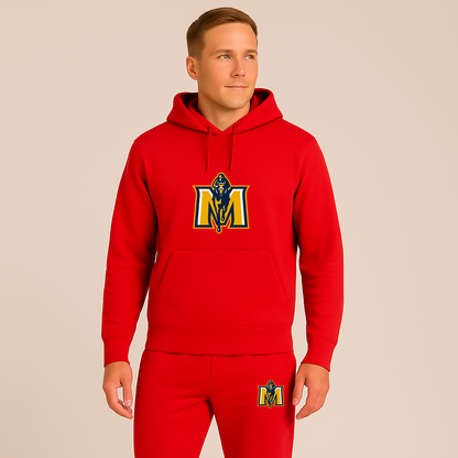 Men's Murray State Racers Logo Hoodie Joggers Set