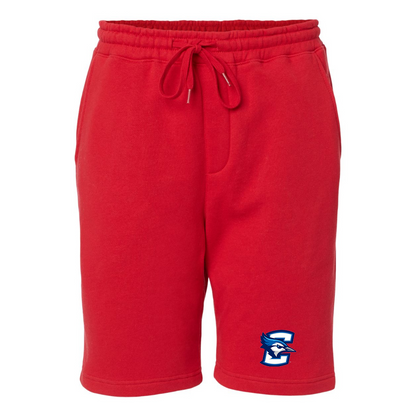 Men's  Creighton Bluejays Independent Trading Co Midweight Fleece Short