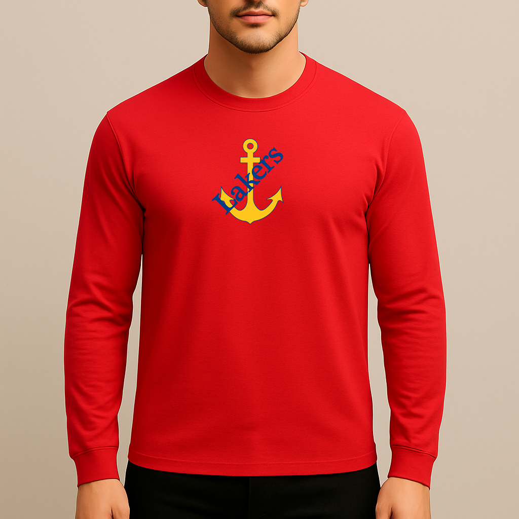 Men's Lake Superior State Lakers Logo Long Sleeve T-Shirt