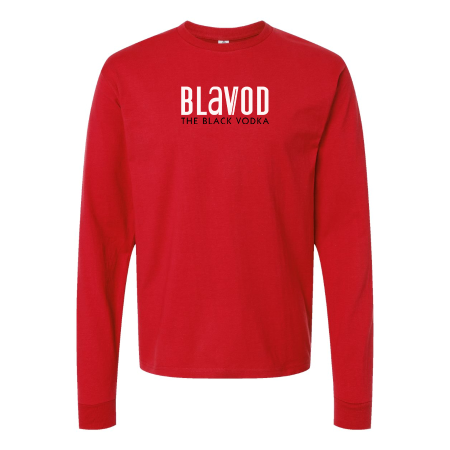 Men's BlaVod Logo Cotton Long Sleeve T-Shirt