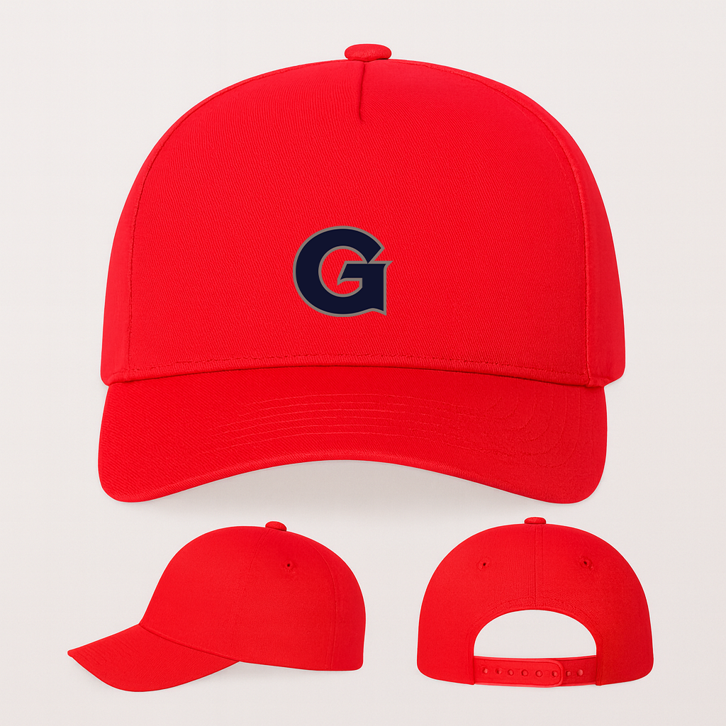 George Georgetown Hoyas Logo Five Panel Twill Snapback Cap
