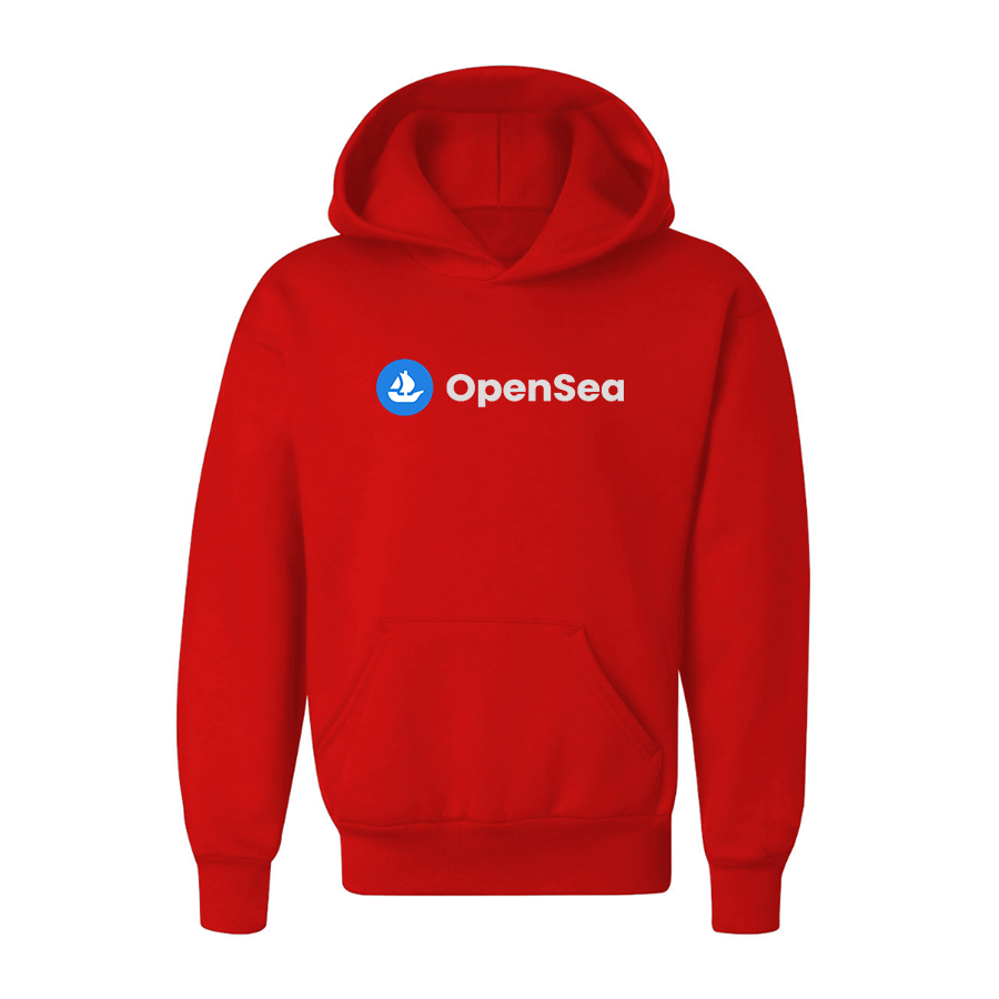 Youth OpenSea Logo Pullover Hoodie