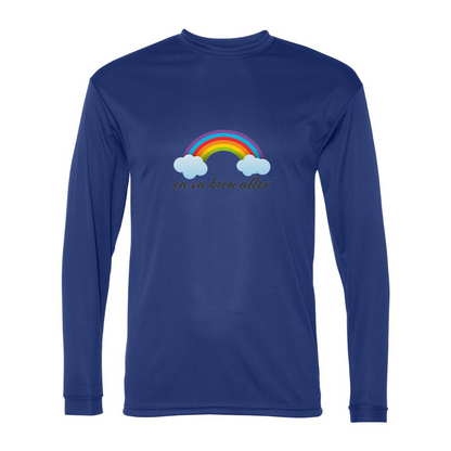 Men's Ça va bien aller Performance Long Sleeve T-Shirt