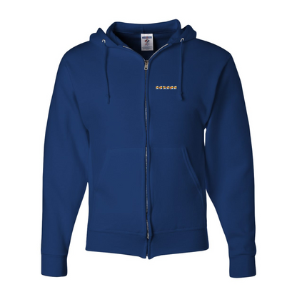Men's Kansas JERZEES NuBlend Full-Zip Hooded Sweatshirt