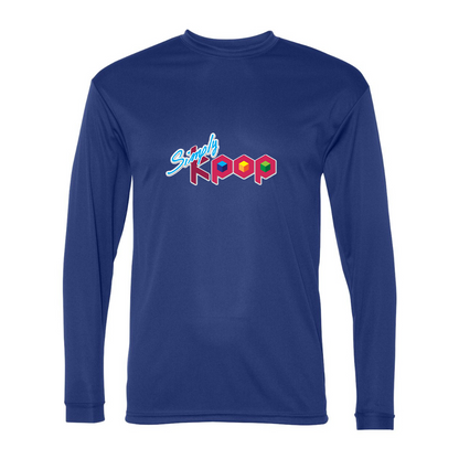 Men's Simply Kpop Performance Long Sleeve T-Shirt