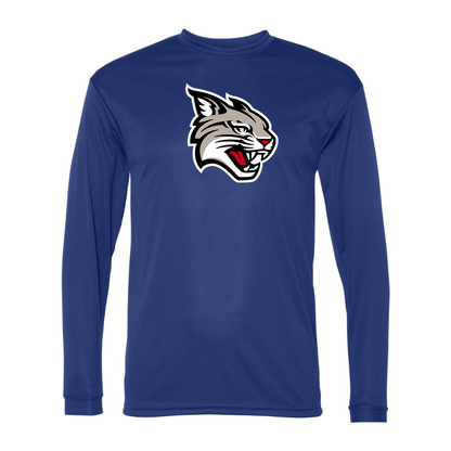 Men's Davidson Wildcats Performance Long Sleeve T-Shirt