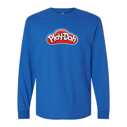 Men's Play Doh Gildan Heavy Cotton Long Sleeve T-Shirt