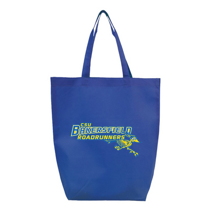 CSU-Bakersfield Roadrunners Q-Tees Non-Woven Gusset Bottom Tote