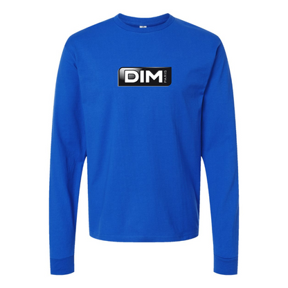 Youth DIM Logo Cotton Long Sleeve T-Shirt