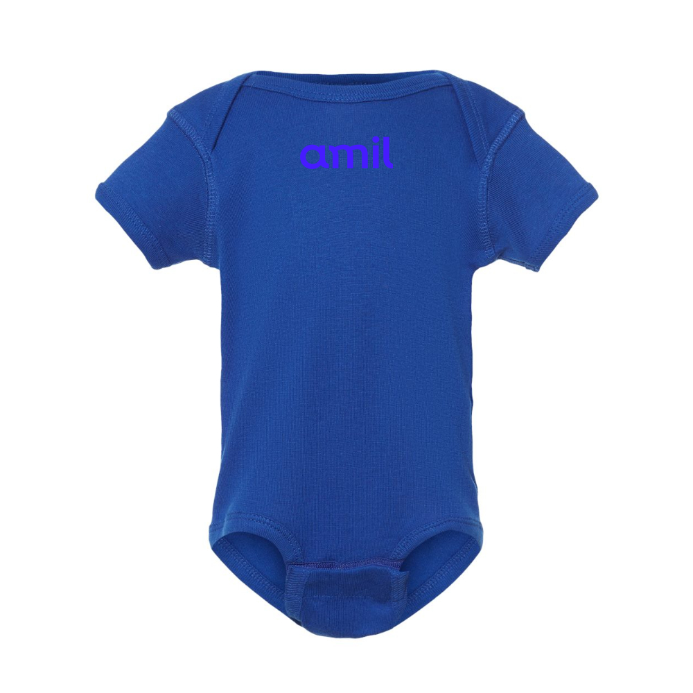 Amil  Rabbit Skins Infant Baby Rib Bodysuit