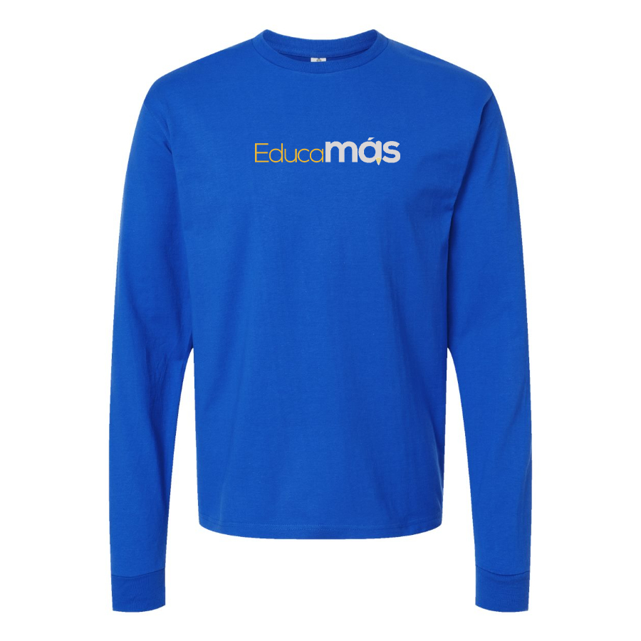 Men's EducaMAS Logo Cotton Long Sleeve T-Shirt
