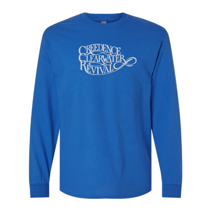 Men's Creedence Clearwater Revival Gildan Heavy Cotton Long Sleeve T-Shirt