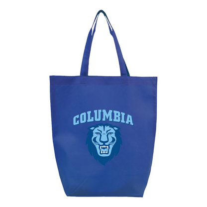 Columbia Lions  Q-Tees Non-Woven Gusset Bottom Tote