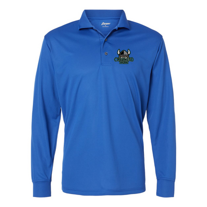 Men's  Cleveland State Vikings    Paragon Prescott Long Sleeve Polo