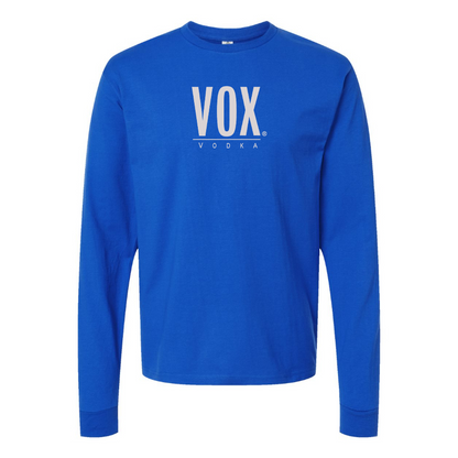 Men's Vox Logo Cotton Long Sleeve T-Shirt