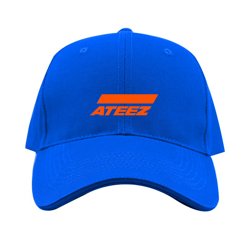 Ateez Logo  Dad Baseball Cap Hat