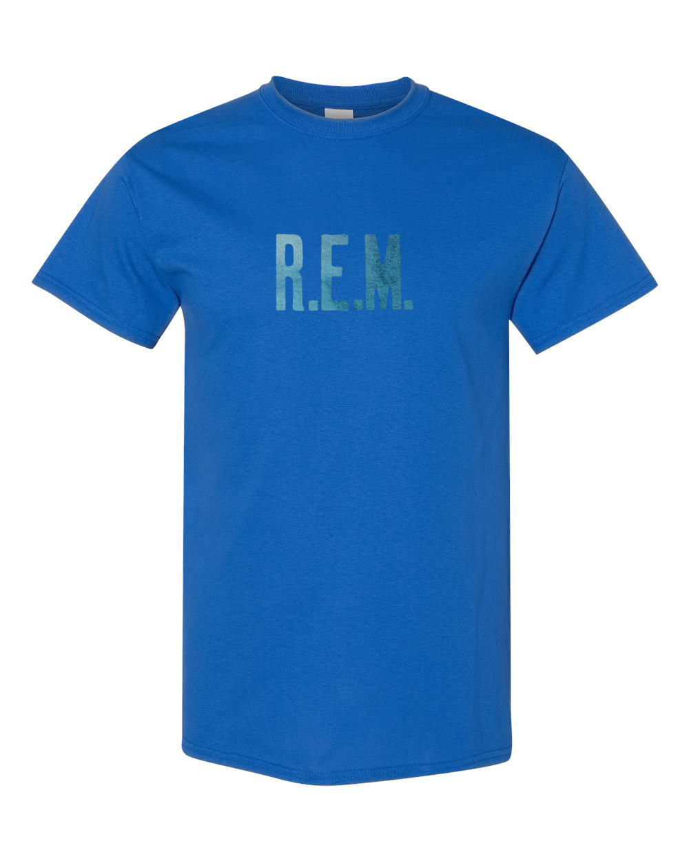 Men's R.E.M. Blue Gildan Heavy Cotton T-Shirt