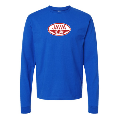 Men's Jawa Logo Cotton Long Sleeve T-Shirt