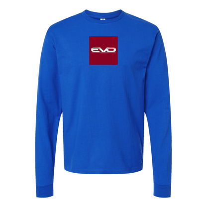 Youth EVO Logo Cotton Long Sleeve T-Shirt